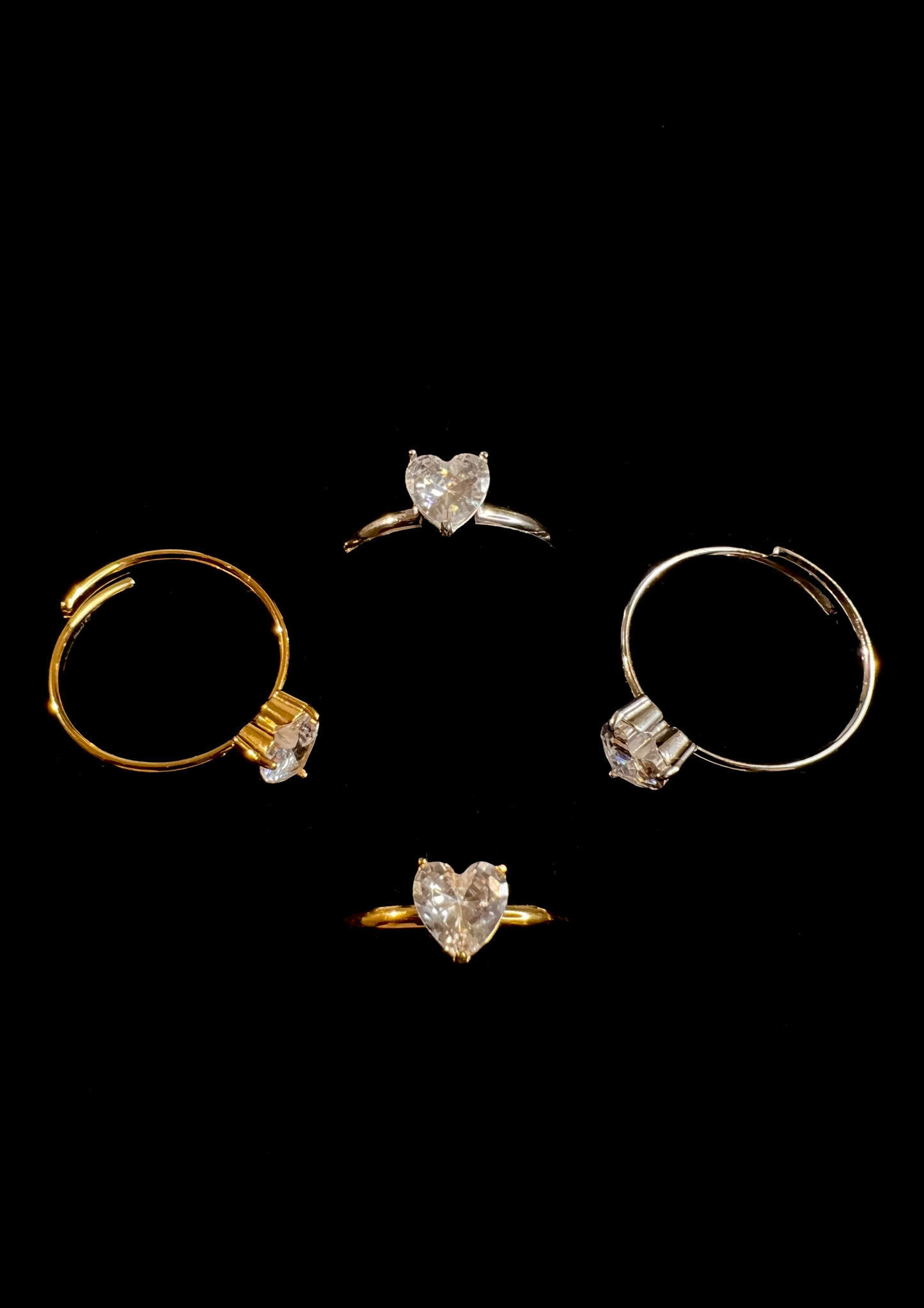 Anello Regolabile DIAMOND HEART